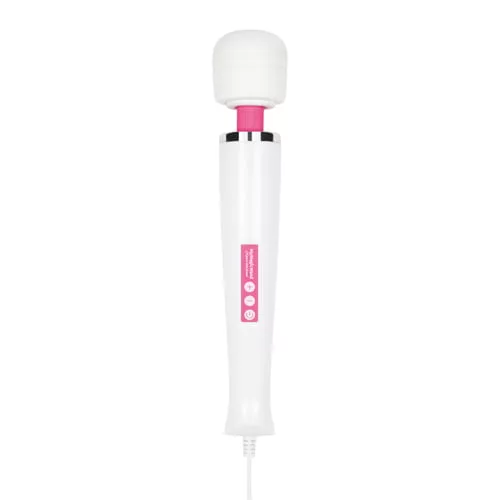 My Magic Wand vibrator, krachtige massager met een flexibele kop voor gerichte stimulatie en ontspannende lichaamsmassages. Uitgerust met meerdere vibratiestanden en intensiteiten voor variabele sensaties, gemaakt van zacht, lichaamsveilig materiaal voor comfortabel gebruik. Oplaadbaar of voorzien van een snoer (afhankelijk van het model), met een ergonomisch ontwerp dat ideaal is voor zowel solo- als partnerspel, perfect voor diepe ontspanning en krachtige stimulatie.
