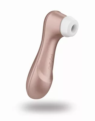 Satisfyer Pro 2 Next Generation gouden luchtdruk vibrator voor contactloze clitorale stimulatie