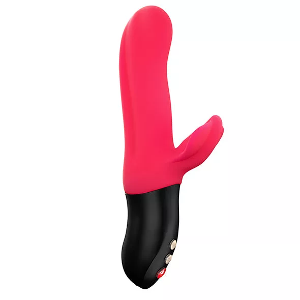 Fun Factory Tarzan vibrator, ontworpen voor dubbele stimulatie met een gebogen G-spot-arm en een flexibele clitorale stimulator voor gelijktijdig en intens genot. Voorzien van krachtige, geruisloze motoren met meerdere vibratiestanden en intensiteiten voor een gepersonaliseerde ervaring. Gemaakt van hoogwaardig, lichaamsveilig siliconenmateriaal, oplaadbaar en waterdicht, ideaal voor zowel solo- als partnerspel, perfect voor gebruikers die op zoek zijn naar veelzijdige en diepe stimulatie.