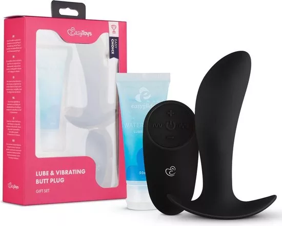 Easy Choice Vibrerende Buttplug met krachtige motor voor intense anale stimulatie. Gemaakt van zacht, lichaamsveilig siliconen, waterdicht en oplaadbaar, met meerdere vibratiestanden, perfect voor zowel beginners als gevorderden tijdens solo- of partnerspel.