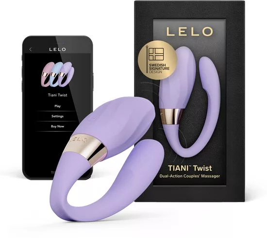LELO TIANI Twist koppelsvibrator in Lavender