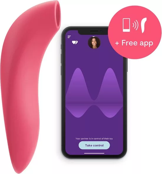 We-Vibe Melt luchtdruk vibrator met appbediening